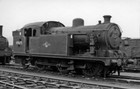 PHOTO  LNER GRESLEY N7 NO. 69675 AT STRATFORD LOCO SHED 1961