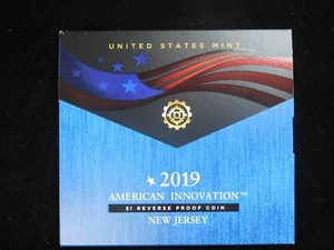 2019 S American Innovation new jersey edison light bulb Dollar Reverse Proof OGP - Picture 1 of 3