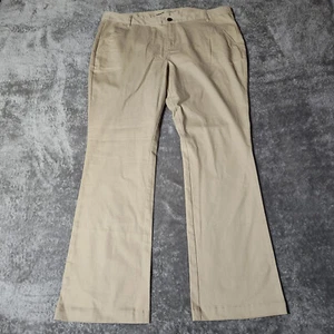 Old Navy Women’s Size 16 High-Waisted Boot-Cut Pants Rolled Oats Beige NWOT - Picture 1 of 11