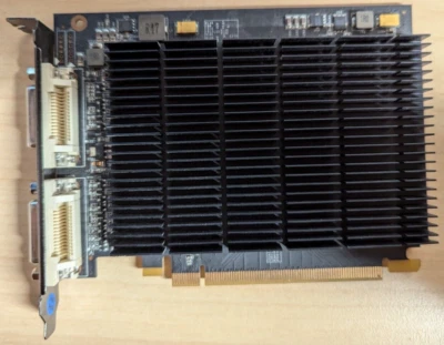 Galaxy Nvidia MDT X4 GeForce 210, 1GB DDR2 PCIE P/N: 21GGE4AM9EKP - Image 1 of 2