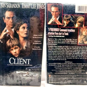 THE CLIENT VHS MOVIE 1994 BY WARNER BROTHER NEW AND SEALED TOMMY LEE JONES - Picture 1 of 8