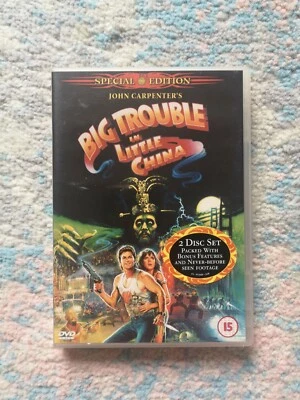Big Trouble in Little China 2 Disc Special Edition DVD 1986 DIR, John Carpenter - Image 1 of 4