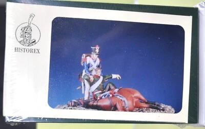 HISTOREX figurine saynete l'entraide" Fantassin secourant un chasseur blessé sou - Photo 1/3