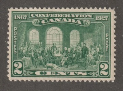 Canada 1927 #142 Fathers of Confederation, by Robert Harris - F/VF MLH - Image 1 of 2