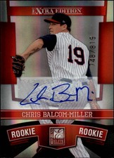 2010 Donruss Elite Extra Edition Aspirations Card #158 Chris Balcom-Miller /200