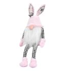 Long Legged Rabbit Collectible Dolls Gnomes Rabbit Ornament for Home