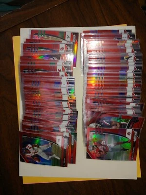 2020 Panini Prizm Draft Picks Red Parallel (SET) 1-170   - Image 1 of 4