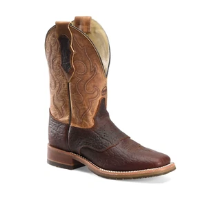 Double H® Men's 11" Wide Square Toe Roper Talache Brown Work Boots DH8305 - Picture 1 of 72