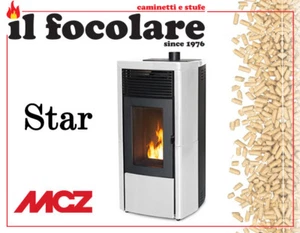 STUFA PELLET MCZ STAR 8 KW COMFORT AIR CANALIZZABILE UP M3 - PELLET STOVE - - Foto 1 di 4