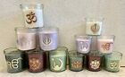 Scented Festive Jar Candle's, Six Colours, 2 Sizes