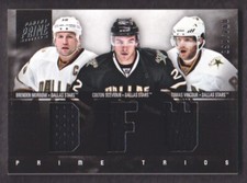 2011-12 Panini Prime Trios Jersey #10 Morrow/Colton Sceviour/Tomas Vincour /150