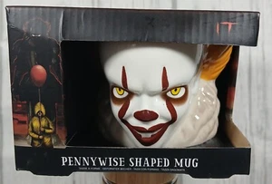 Collector-Paladone Pennywise Shaped Mug IT Horror Movie Drinkware Coffee Mug New - Picture 1 of 6