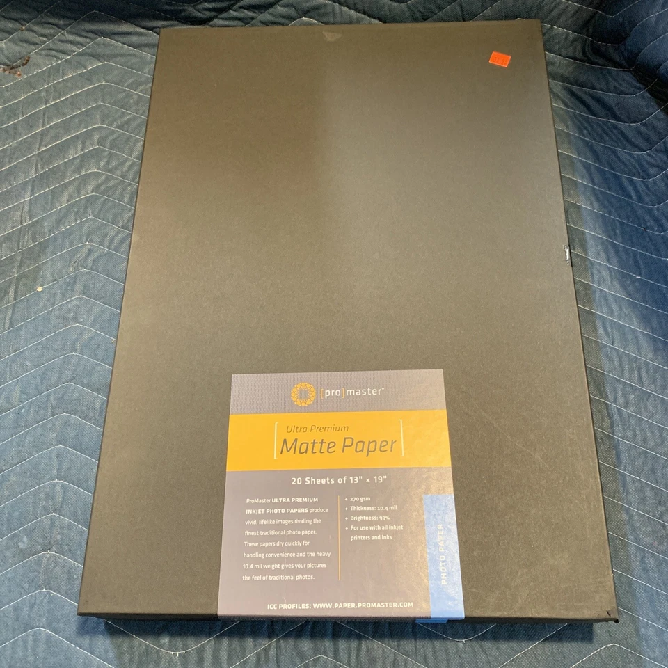 Pro Master Ultra Premium 13 X 19 Matte Paper 20 Sheets - Image 1 of 3