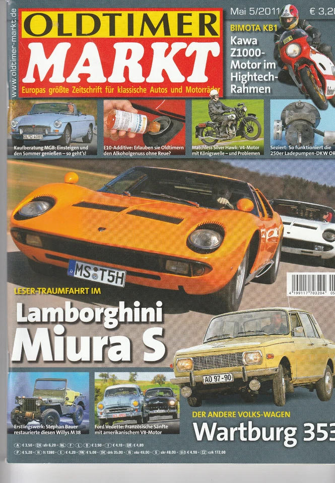 Oldtimer Markt 05/2011 : Kaufberatung - MGB und MGB GT - Bild 1 von 1