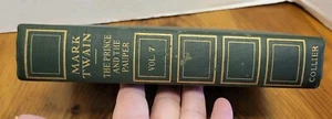 The Prince and The Pauper Mark Twain Vol.7 Collier HB Author's National Ed. - Imagen 1 de 7