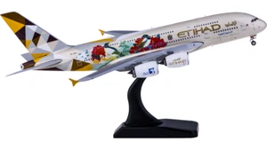 1:400 Phoenix ETIHAD AIRBUS A380 Passenger Airplane Diecast Aircraft Plane Model - Picture 1 of 11