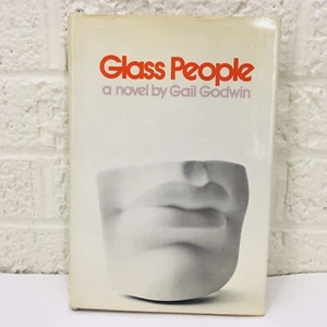 VTG‼ Glass People by Gail Godwin 1972 First Edition Hardcover w/ DJ • VGUC‼ - Foto 1 di 9