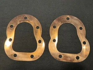 NOS Pair Copper Engine Head Gaskets 7 Hole Indian Scout .026 - Picture 1 of 2