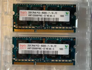 Hynix 4GB PC3-8500 DDR3-1066MHz Non-ECC 204pin HMT125S6BFR8C-G7 laptop notebook - Picture 1 of 1