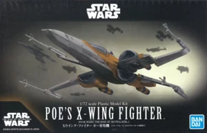 Star Wars Bandai Maßstab 1/72 POE'S X-Wing Starfighter Modellbausatz #5058312 - Bild 1 von 3