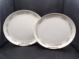 2 Vintage Syracuse Lynnfield True China Oval Servierplatten 12,5" & 11,5" F25 - Bild 1 von 10
