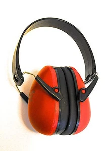 Kapselgehörschutz Gehörschutz "HANDY" rot/schwarz Gehörschützer - Bild 1 von 1