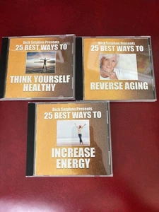 Dick Sutphen 25 Best Ways To Reverse Aging, Increase Energy Think Healthy CD Set - Picture 1 of 3