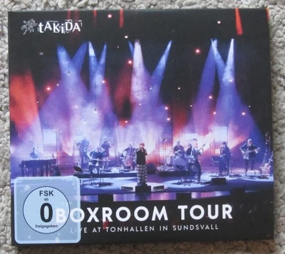 tAKiDA - Boxroom Tour - Live at Tonhallen in Sundsvall (2025) CD+DVD - Bild 1 von 2