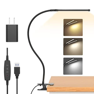 Book Light, LED Reading Light Clip On [3 Color Modes & 10 Brightness Levels] ... - Picture 1 of 7