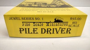 FSM Fine Scale Miniatures HO Jewel Series Kit #1 Pile Driver - Picture 1 of 7