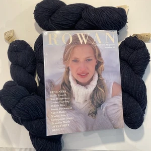 Rowan Knitting Kit w/Magazine 30, 7 Rowanspun Aran Hanks/Sophie or Hike Designs - Picture 1 of 8
