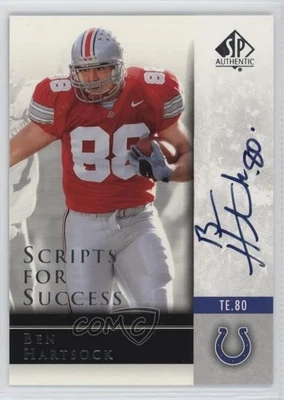 2004 SP Authentic Scripts for Success Ben Hartsock #SS-BH Rookie Auto RC - Image 1 of 2