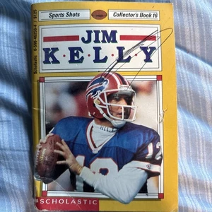 1992 Scholastic Sports Shots Fußball Bücher #16 Jim Kelly - Bild 1 von 1