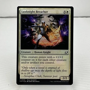 MTG - Luxknight Breacher (Foil) - Edge of Eternities NM/M Condition - Picture 1 of 2