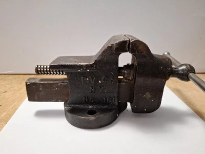 Prentiss (P.V. & Co.) No 161 2,5-дюймовые настольные тиски и наковальня  - Изображение 1 из 4