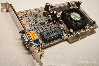 Rare 128 BIT AGP 3D Card Innovision Inno3D GeForce 256 SDR W/32 MB SDRAM - Image 1 of 4