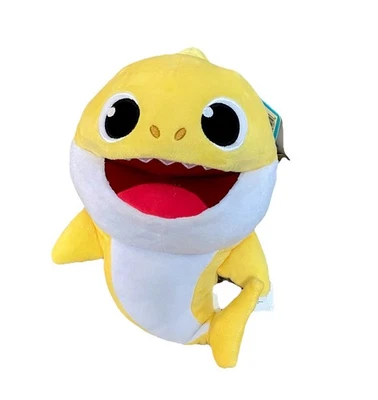 Baby Shark Brooklyn Song Puppet with Tempo Control NWT By Pinkfong Yellow Plush - Image 1 of 4