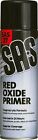 6 x SAS Red Oxide Primer 500ml Aerosol Acrylic Car Auto Spray Paint - SAS37