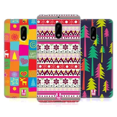 HEAD CASE DESIGNS HIPPIE XMAS SOFT GEL CASE FOR NOKIA PHONES 1 - Image 1 of 4