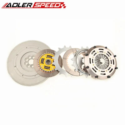 ADLERSPEED Sprung Clutch Twin Disc For Acura RSX Honda Civic Si K20 K24 K-series - Image 1 of 4