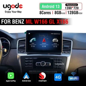 8.4inch 8+128G Android13 Screen CARPLAY Mercedes Benz ML GL 2012-2015 LHD NTG4.5 - Picture 1 of 11