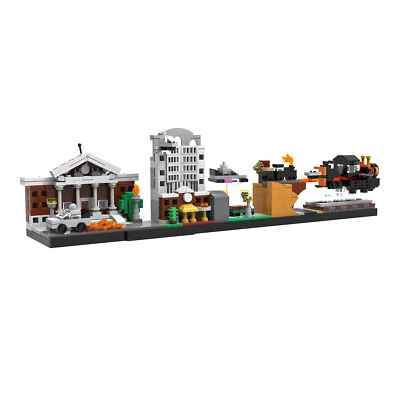 MOC: Skyline Architecture Series Building with Iconic Vehicle | Toys Set - Image 1 of 4