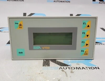 ESA VT060000CN VT60 Operator Interface Panel W/ Keypad 18-32V 5W - Image 1 of 4