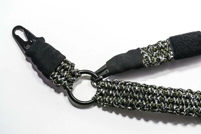Pistola Paracord Rifle Eslinga HK Clip Estilo 2pt o 3pt - TUNDRA CAMO Foto 1 de 4