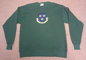 Vintage 90s Maine Embroidered Crewneck Sweatshirt Size XL Signet USA Made - Picture 1 of 4