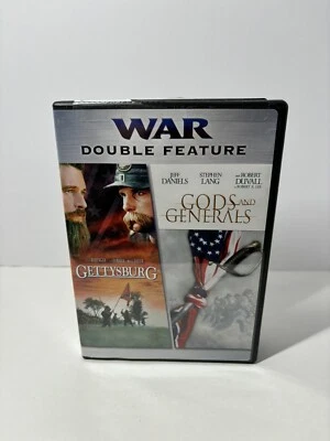 DVD Movie WAR DOUBLE FEATURE Ft. “Gettysburg” And “Gods And Generals” - Image 1 of 4