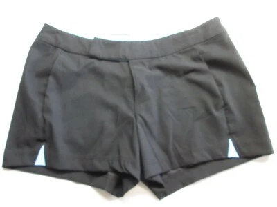NIKE Women Shorts Size M 8-10 Black Flat Athletic - Image 1 of 4