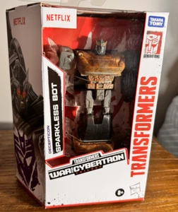 Transformers Netflix WFC SPARKLESS BOT - MISB - Picture 1 of 5