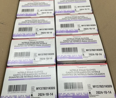 Cardinal Health FLEXAL Comfort Nitrile Exam Gloves, 8 Boxes Size: Small See Date - Image 1 of 4