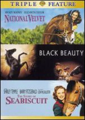 National Velvet / Black Beauty / SeaBiscuit DVD Horse Film Feature BRAND NEW - Image 1 of 1